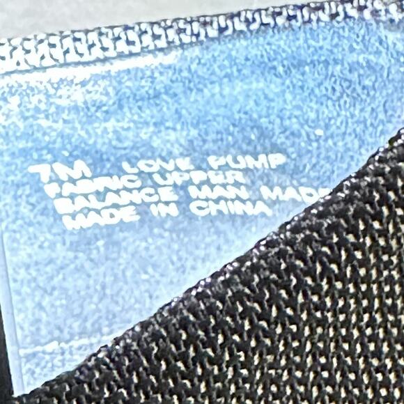 Aerosoles Love Pump Women's Black Block Heeled Knit Fabric Shoe‎ Size 7 - Picture 8 of 8